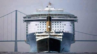 The Titanic was ridiculously tiny compared to modern cruise ships